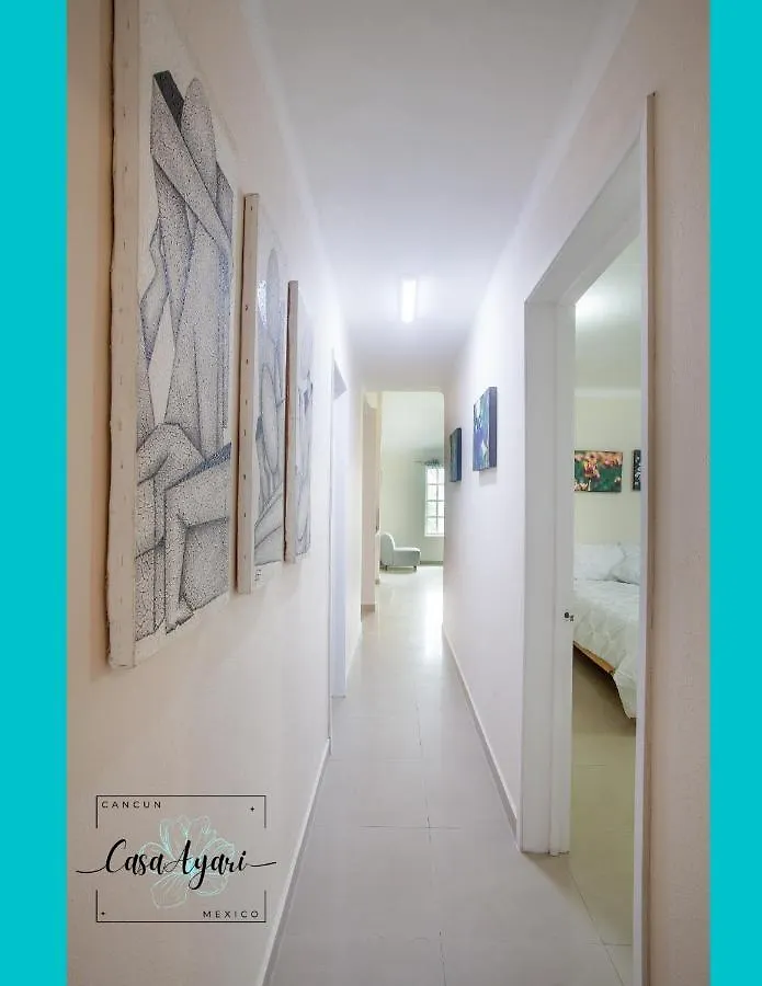 Casa Ayari - 3 Habitaciones - 2 A 6 Personas - Wifi- Ac (Adults Only) Cancun 0*,