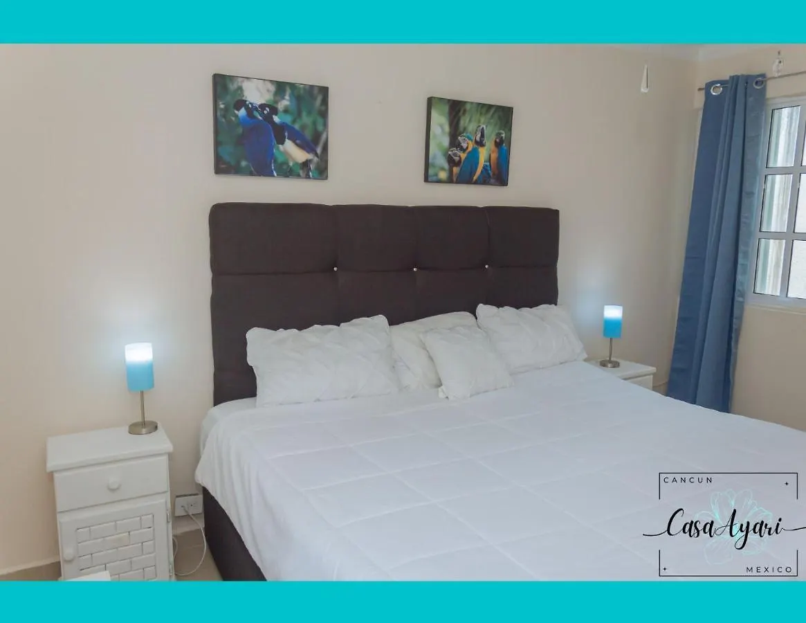 Casa Ayari - 3 Habitaciones - 2 A 6 Personas - Wifi- Ac (Adults Only) Cancun 0*,  Mexico