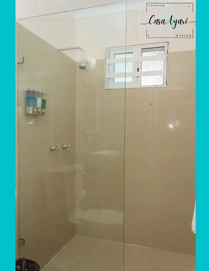 Casa Ayari - 3 Habitaciones - 2 A 6 Personas - Wifi- Ac (Adults Only) Cancun Mexico