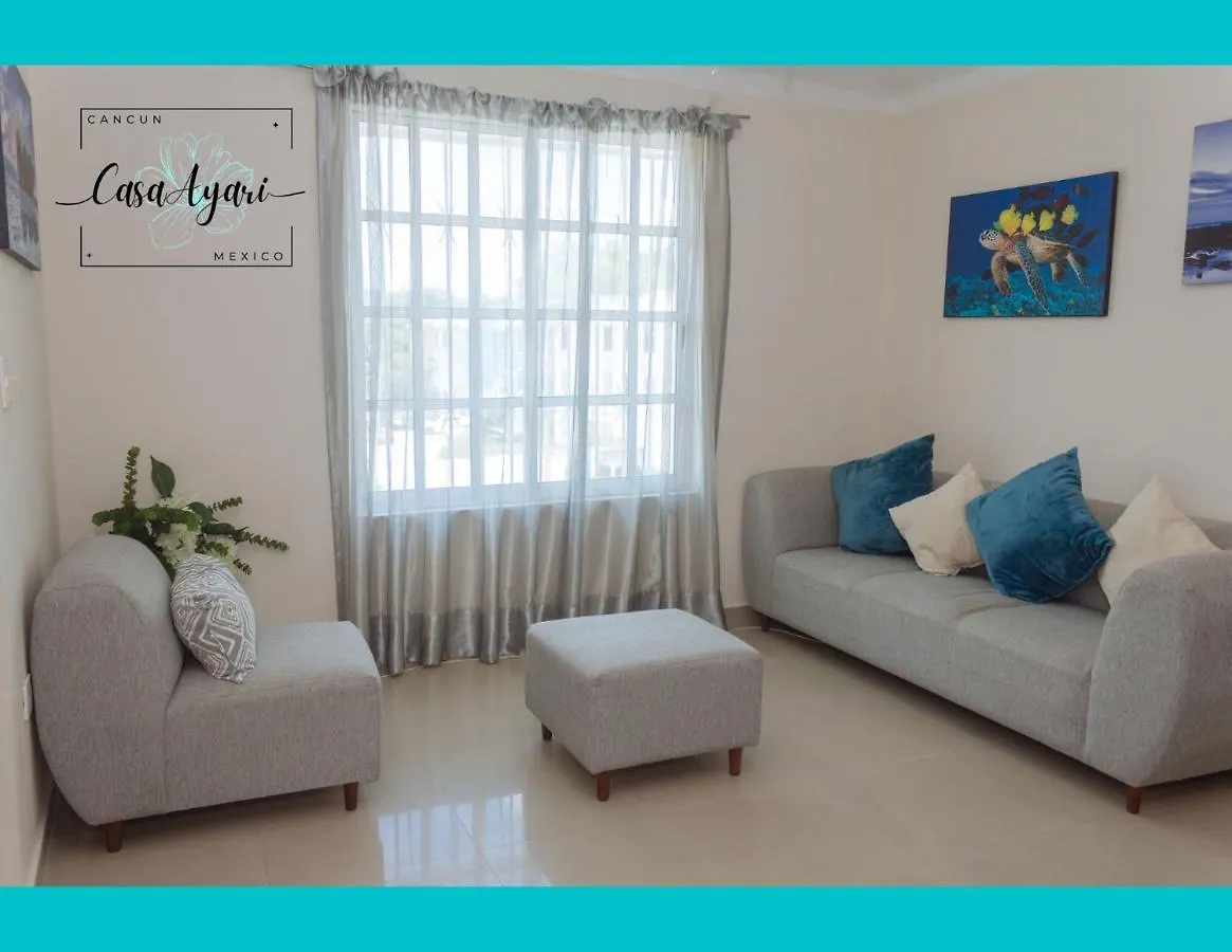 Apartment Casa Ayari - 3 Habitaciones - 2 A 6 Personas - Wifi- Ac (Adults Only) Cancun